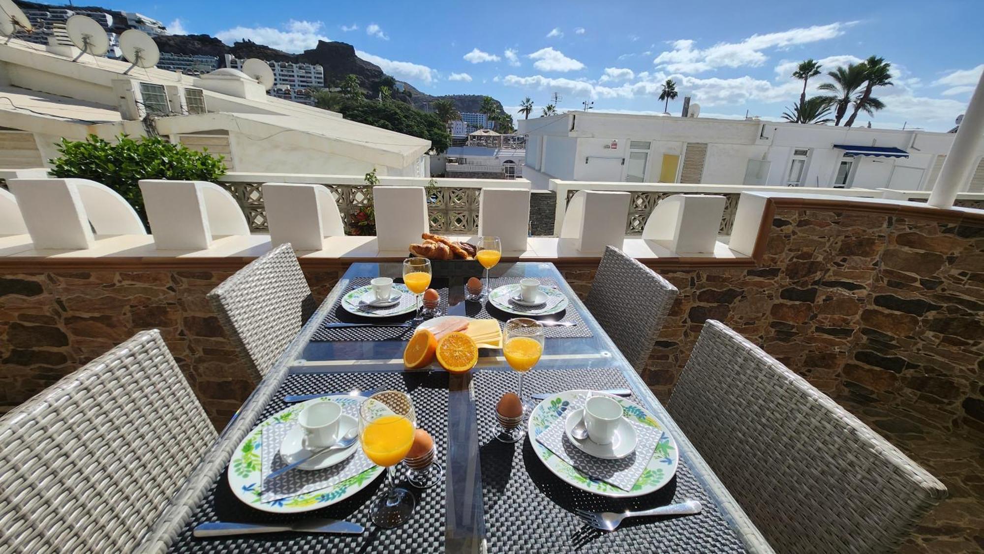 Modern Ground Floor Apartment , A Few Steps From The Beach Mogán Eksteriør bilde